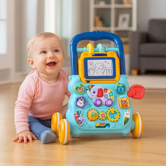 Trotteur bébé | Multifonction Sécurisé - Libremh