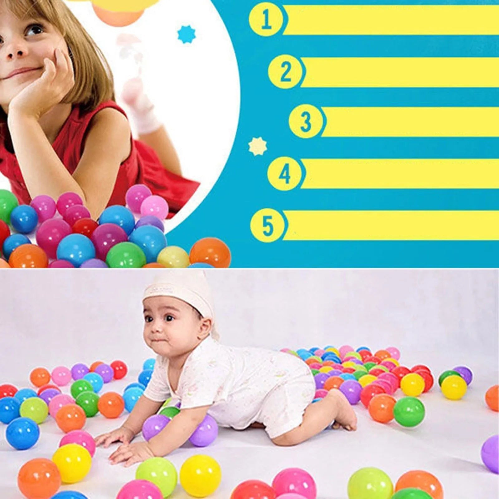 Balles pour piscine - Libremh