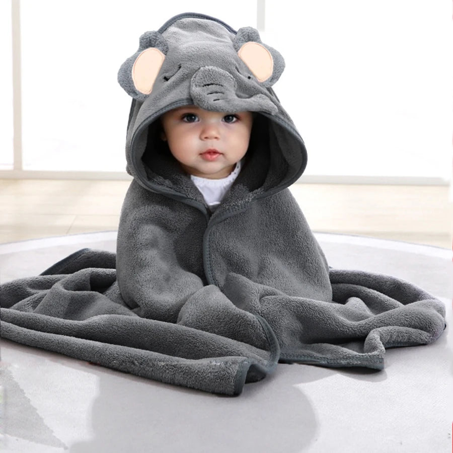 Cape de bain bébé - Libremh