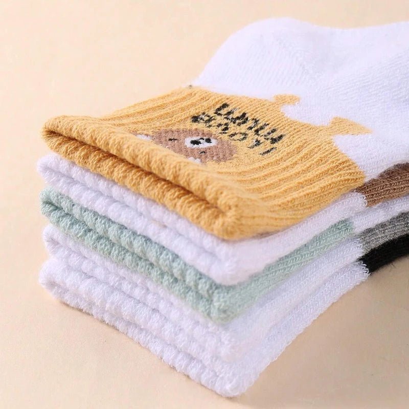 Chaussettes pour bébé | Hypoallergéniques Lot de 5 Sans Coutures - Libremh