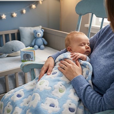 Couverture bébé | Ultra - douce - Libremh
