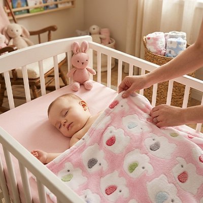 Couverture bébé | Ultra - douce - Libremh
