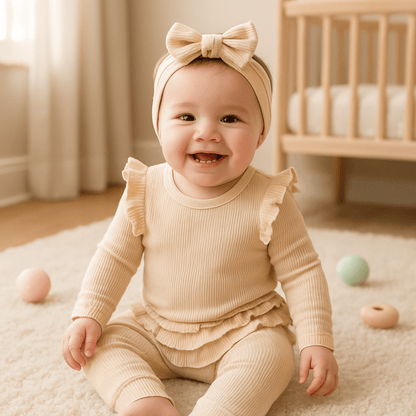 Ensemble bebe fille | Coton Ruffle - Libremh