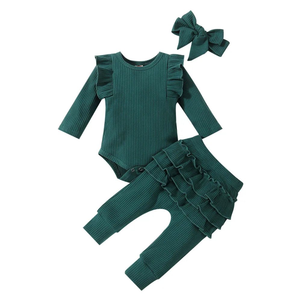 Ensemble bebe fille | Coton Ruffle - Libremh