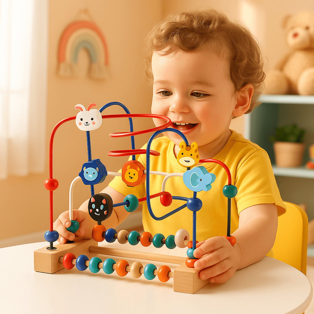 Jouets en bois labyrinthe | Éducatif Premium - Libremh