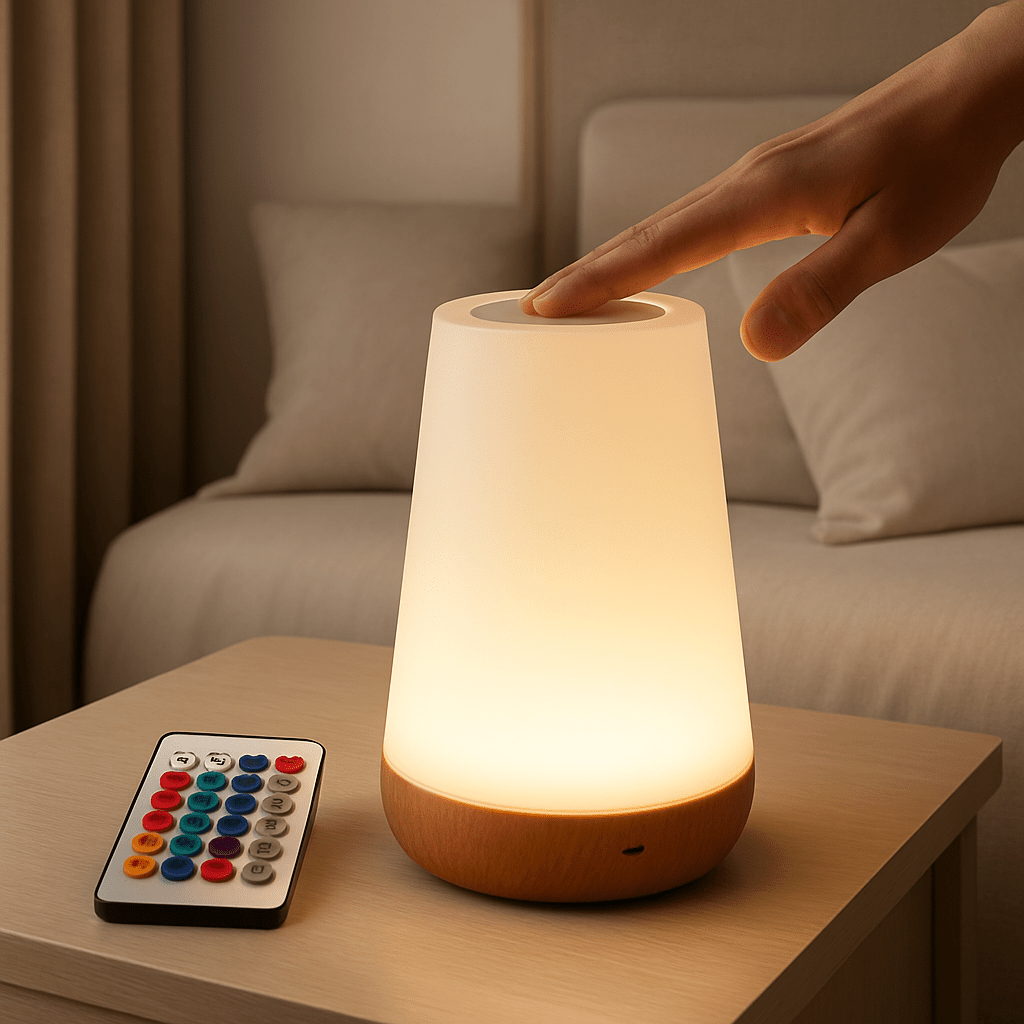 Lampe de chevet tactile | Ambiance Premium - Libremh
