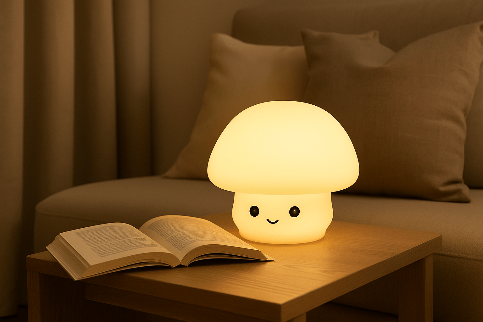 Lampe de chevet | Veilleuse Tactile 7 Couleurs - Libremh