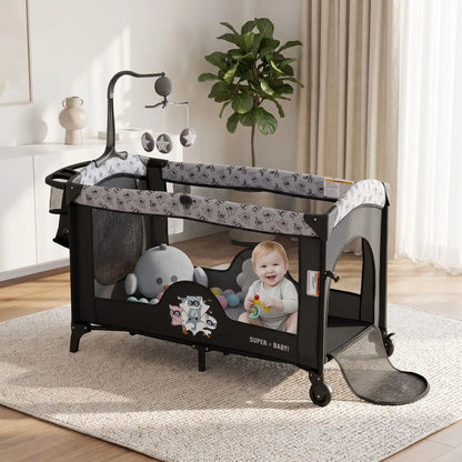 Lit pliable pour bébé | Cododo 4en1 - Libremh