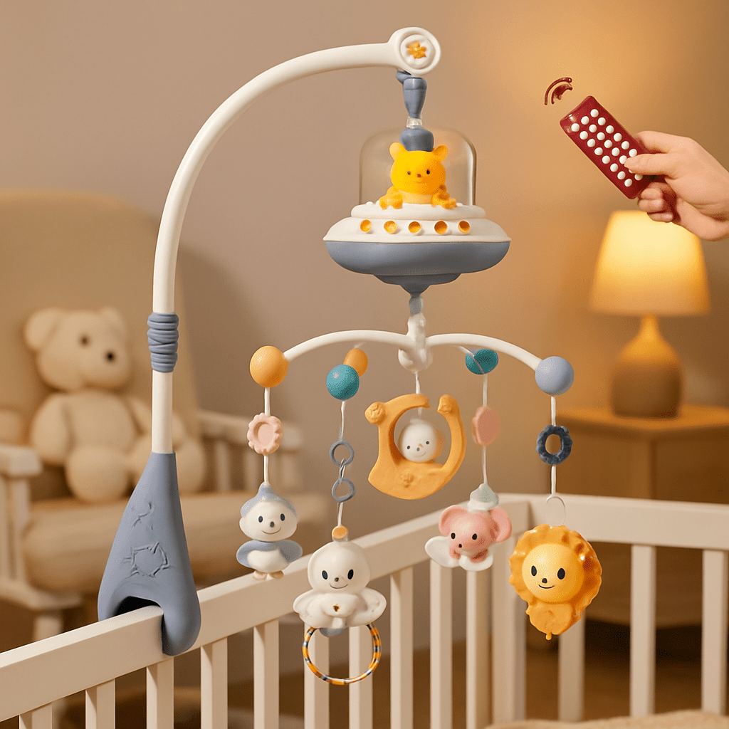 Mobile musical bébé - Libremh