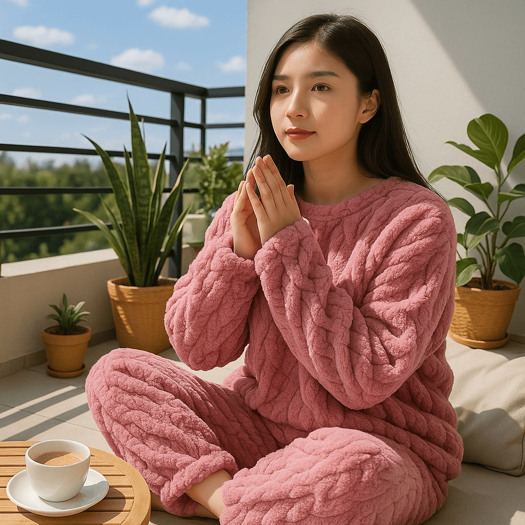 pyjama en velours femme - Libremh