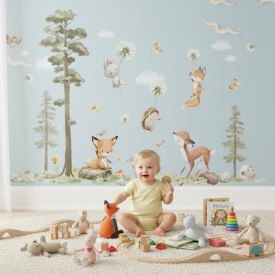 Stickers muraux enfant | Déco Magique Colorée - Libremh