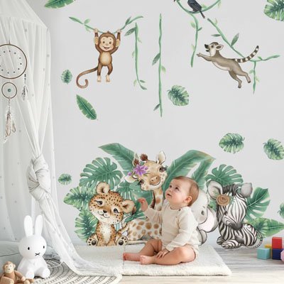 Stickers muraux enfant | Déco Magique Colorée - Libremh