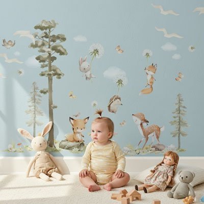 Stickers muraux enfant | Déco Magique Colorée - Libremh