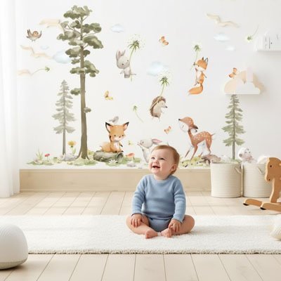 Stickers muraux enfant | Déco Magique Colorée - Libremh