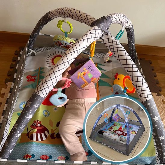 Tapis d'Éveil Coloré | Sensoriel - Libremh