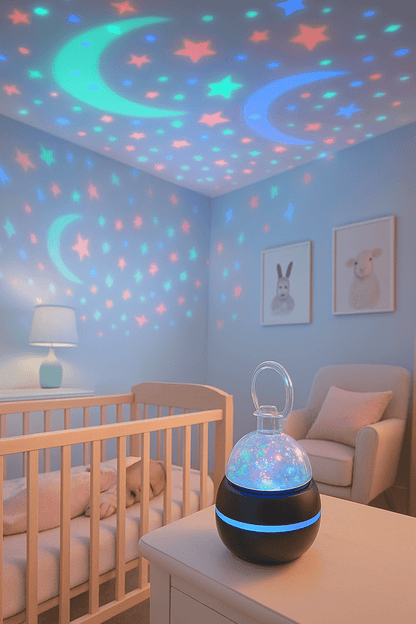 Veilleuse bébé | Projections Stellaires - Libremh